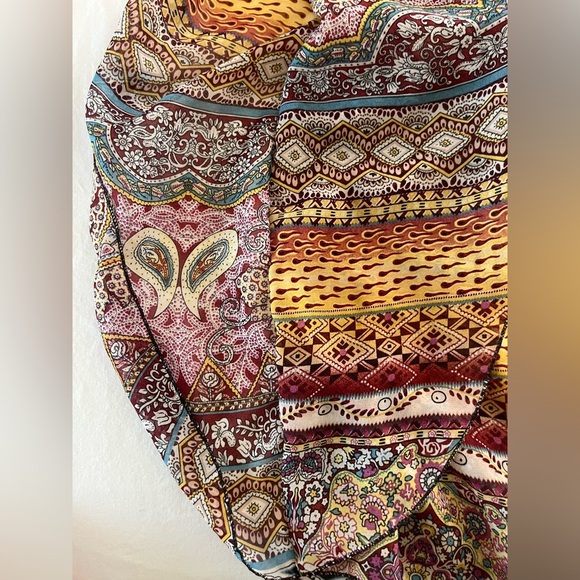 y2k inspired butterfly dress/top/swim coverup semi sheer sz lg boho fairy goth - Picture 9 of 12